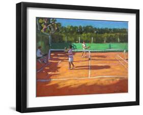 Tennis Practise , Cap d’Adge, France, 2013-Andrew Macara-Framed Giclee Print