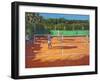 Tennis Practise , Cap d’Adge, France, 2013-Andrew Macara-Framed Giclee Print