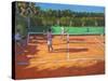 Tennis Practise , Cap d’Adge, France, 2013-Andrew Macara-Stretched Canvas