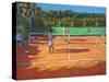 Tennis Practise , Cap d’Adge, France, 2013-Andrew Macara-Stretched Canvas