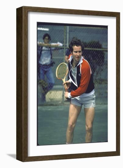 Tennis Pro John McEnroe-David Mcgough-Framed Photographic Print