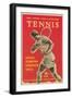 Tennis Promotion Poster-null-Framed Art Print