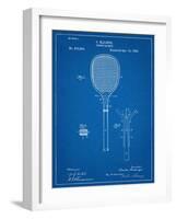 Tennis Racket Patent-null-Framed Art Print