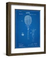 Tennis Racket Patent-null-Framed Art Print