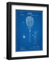 Tennis Racket Patent-null-Framed Art Print