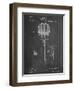 Tennis Racket Patent-null-Framed Art Print