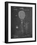 Tennis Racket Patent-null-Framed Art Print