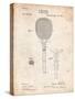 Tennis Racket Patent-Cole Borders-Stretched Canvas