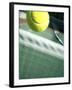 Tennis Racquet, Ball and Net-null-Framed Photographic Print