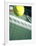 Tennis Racquet, Ball and Net-null-Framed Photographic Print