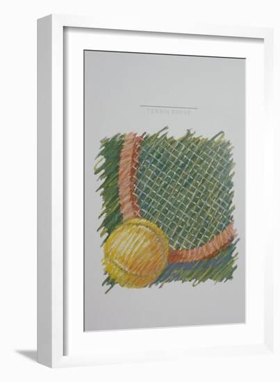 Tennis Racquet-Patti Mollica-Framed Giclee Print