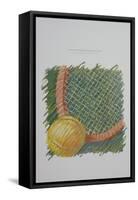 Tennis Racquet-Patti Mollica-Framed Stretched Canvas