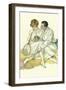 Tennis Romance-null-Framed Art Print