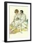 Tennis Romance-null-Framed Art Print