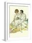 Tennis Romance-null-Framed Art Print