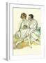 Tennis Romance-null-Framed Art Print