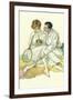 Tennis Romance-null-Framed Art Print