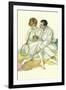 Tennis Romance-null-Framed Art Print