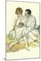 Tennis Romance-null-Mounted Art Print