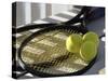 Tennis Still Life-null-Stretched Canvas