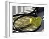 Tennis Still Life-null-Framed Premium Photographic Print