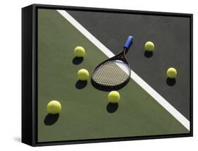 Tennis Still Life-null-Framed Stretched Canvas