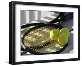 Tennis Still Life-null-Framed Photographic Print