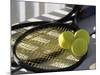 Tennis Still Life-null-Mounted Photographic Print