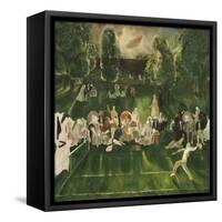 Tennis Tournament, 1920-George Bellows-Framed Stretched Canvas