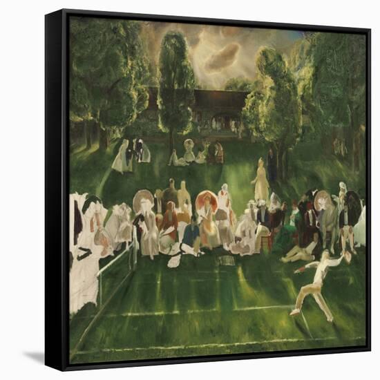 Tennis Tournament, 1920-George Bellows-Framed Stretched Canvas