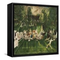 Tennis Tournament, 1920-George Bellows-Framed Stretched Canvas