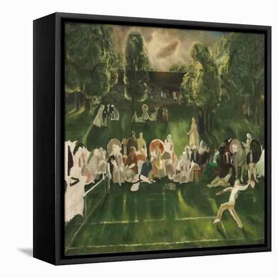 Tennis Tournament, 1920-George Bellows-Framed Stretched Canvas