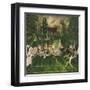 Tennis Tournament, 1920-George Bellows-Framed Art Print