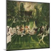 Tennis Tournament, 1920-George Bellows-Mounted Art Print