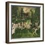 Tennis Tournament, 1920-George Bellows-Framed Art Print