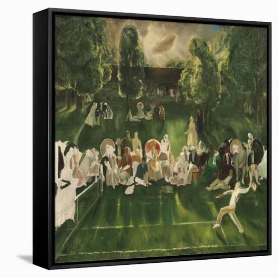 Tennis Tournament, 1920-George Bellows-Framed Stretched Canvas