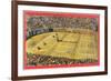 Tennis Tournament, Long Island, New York-null-Framed Art Print