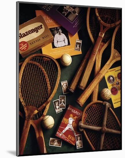 Tennis-Michael Harrison-Mounted Giclee Print