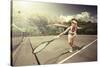 Tennis-ersler-Stretched Canvas