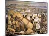 Tenochtitlan (Mexico City)-Diego Rivera-Mounted Premium Giclee Print