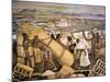 Tenochtitlan (Mexico City)-Diego Rivera-Mounted Giclee Print