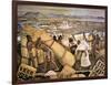 Tenochtitlan (Mexico City)-Diego Rivera-Framed Giclee Print