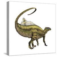 Tenontosaurus Dinosaur from the Cretaceous Period-null-Stretched Canvas