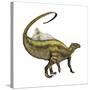 Tenontosaurus Dinosaur from the Cretaceous Period-null-Stretched Canvas