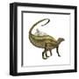 Tenontosaurus Dinosaur from the Cretaceous Period-null-Framed Art Print