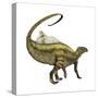 Tenontosaurus Dinosaur from the Cretaceous Period-null-Stretched Canvas