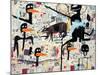 Tenor, 1985-Jean-Michel Basquiat-Mounted Giclee Print