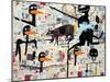 Tenor, 1985-Jean-Michel Basquiat-Mounted Giclee Print