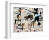 Tenor, 1985-Jean-Michel Basquiat-Framed Premium Giclee Print