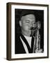 Tenor Saxophonist Dale Barlow Playing at the Fairway, Welwyn Garden City, Hertfordshire, 1996-Denis Williams-Framed Photographic Print